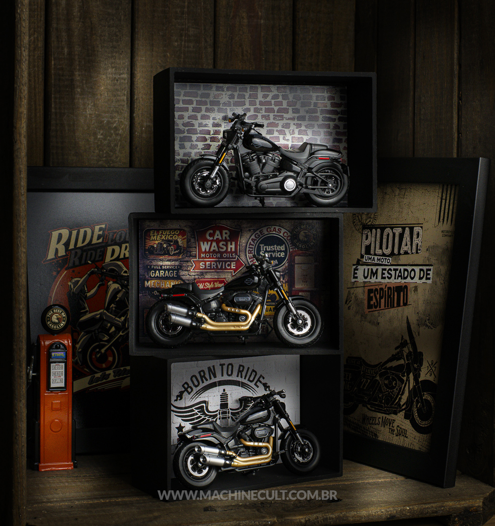 Miniatura Harley-Davidson Kit Presente Inesquecível!