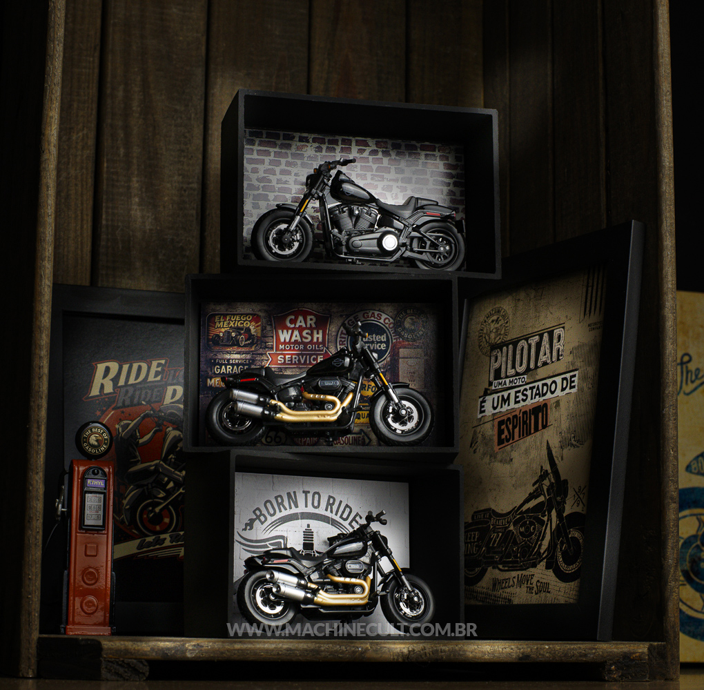 Kit Miniatura Harley-Davidson Fat Bob