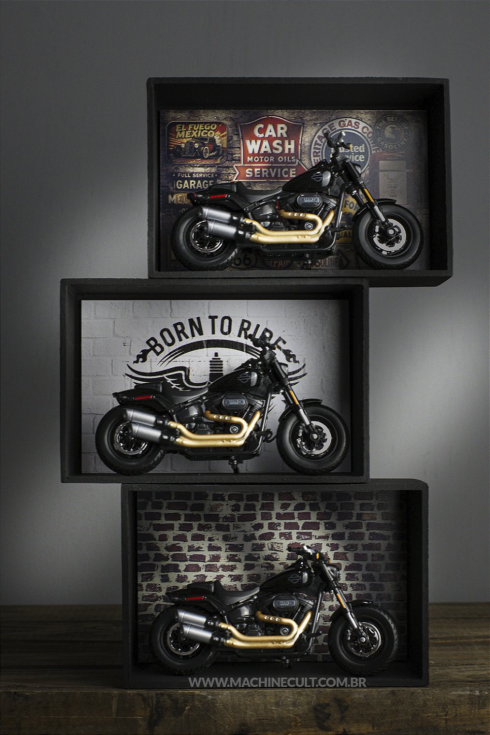 Miniatura Harley-Davidson  Kit Presente para qualquer ocasião.