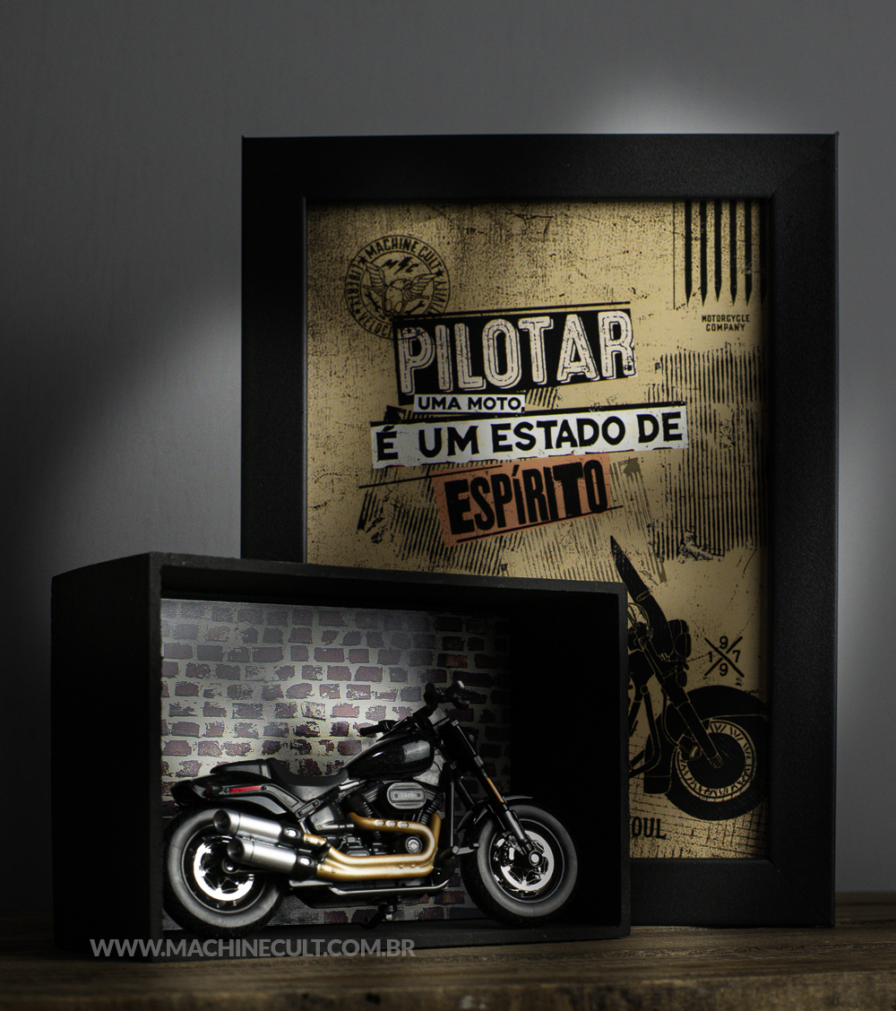 Miniatura Harley Fat Bob
