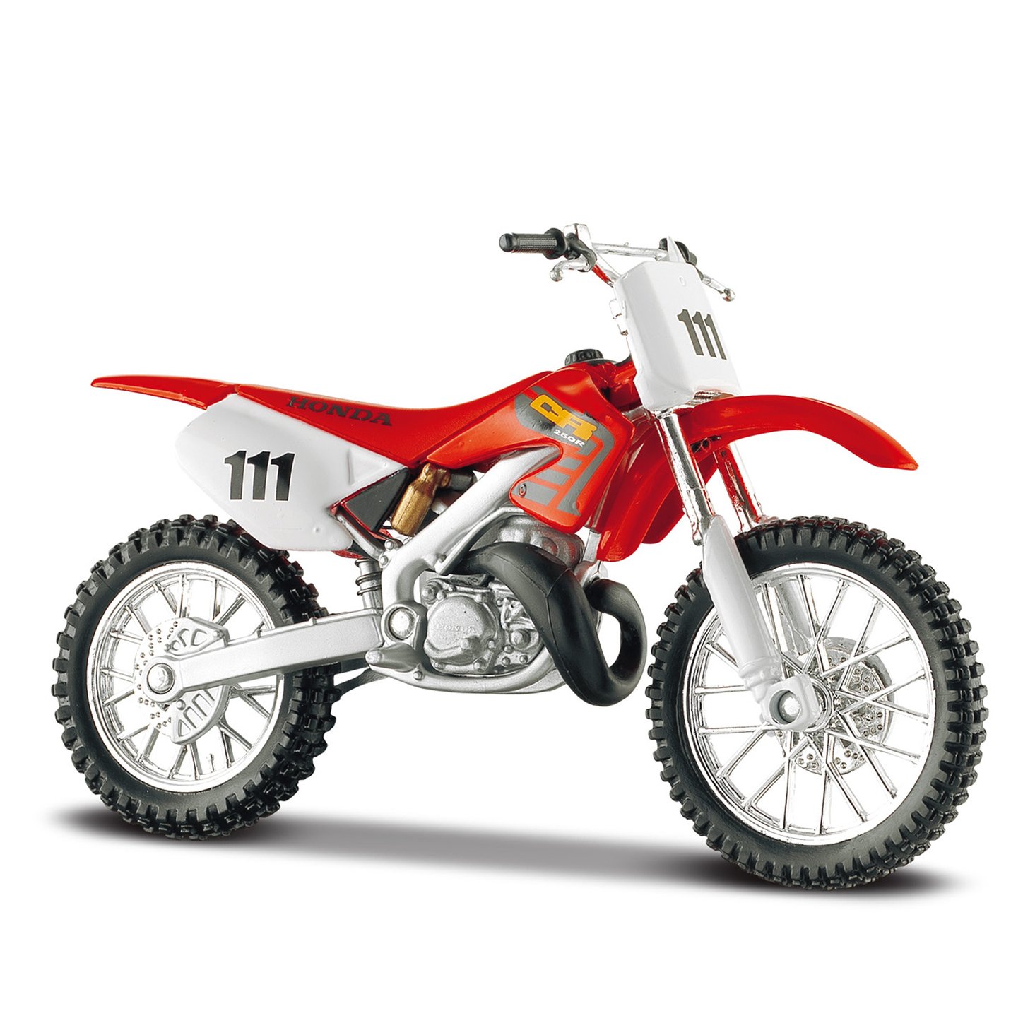 Miniatura de Moto de Trilha Honda CR250R Escala 1:18 Maisto