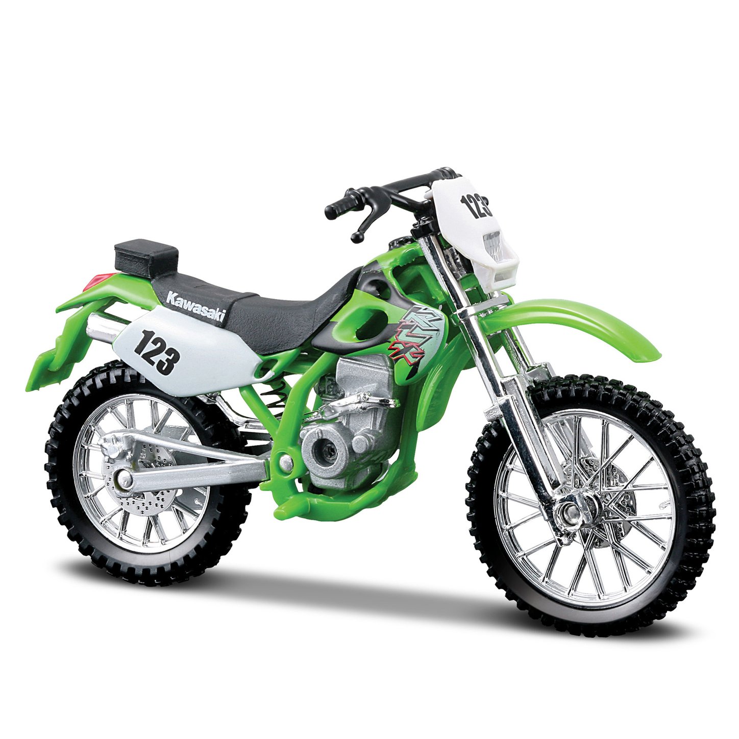 Miniatura Moto Kawasaki Kx 250f Trilha Motocross Maisto 1/18