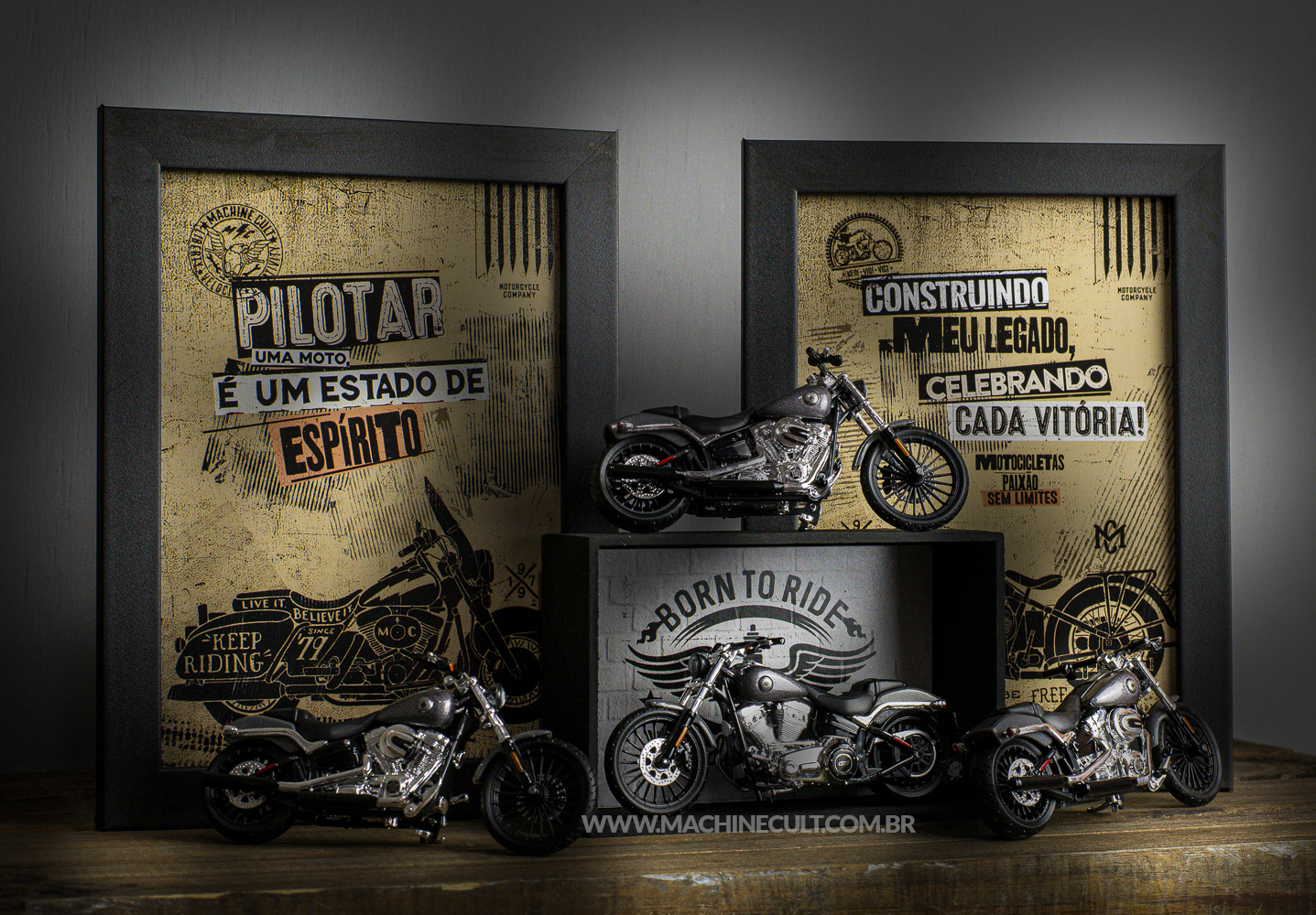 O Mais Desejado Presente Harley-Davidson - Miniatura HD Breakout