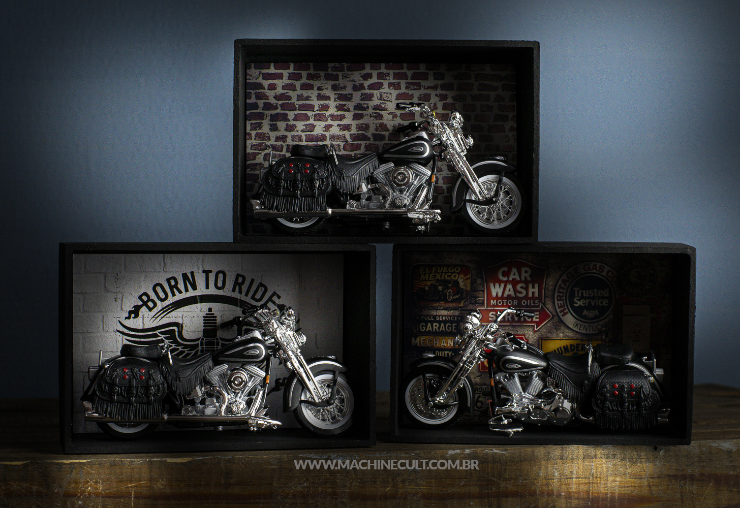 Miniatura Moto Harley-Davidson Heritage