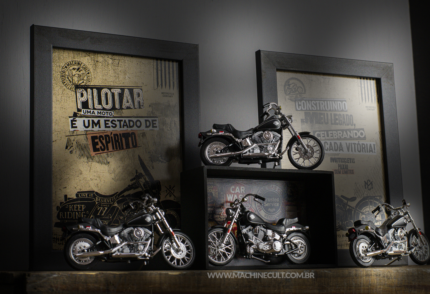 O Presente Perfeito para Quem Ama Harley-Davidson - Kit