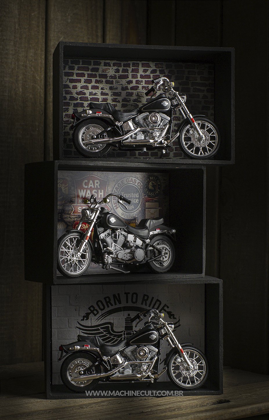 Miniatura Harley-Davidson Softail 1984 - HD Presente