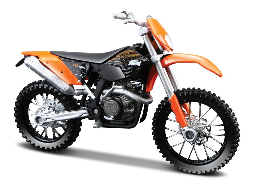 Miniatura Moto KTM 450 EXC 1:18 - Machine Cult