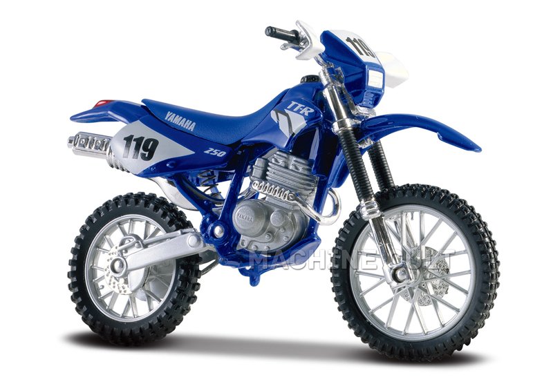 Miniatura Yamaha Ttr 250 Trilha Motocross 1/18 Maisto Moto - A.R