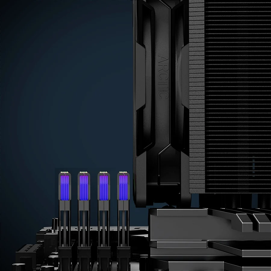 Cooler para Processador ARCTIC Freezer 36-S A-RGB Preto Intel/AMD, ACFRE00198A — Cabe em mais montagens (2)