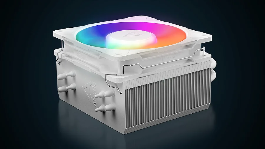 Cooler para Processador ARCTIC Freezer 36-S A-RGB Branco Intel/AMD, ACFRE00199A — Fixação da ventoinha rápida e segura