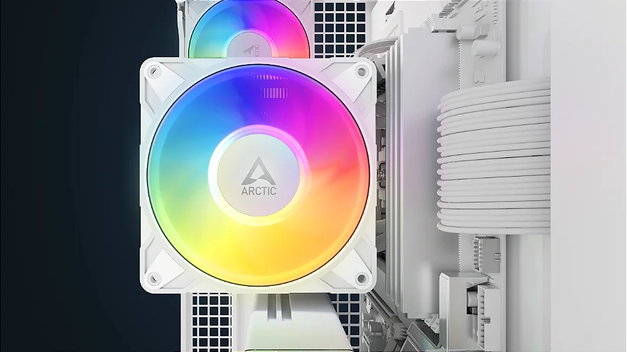 Cooler para Processador ARCTIC Freezer 36-S A-RGB Branco Intel/AMD, ACFRE00199A — Fixação da ventoinha rápida e segura (2)