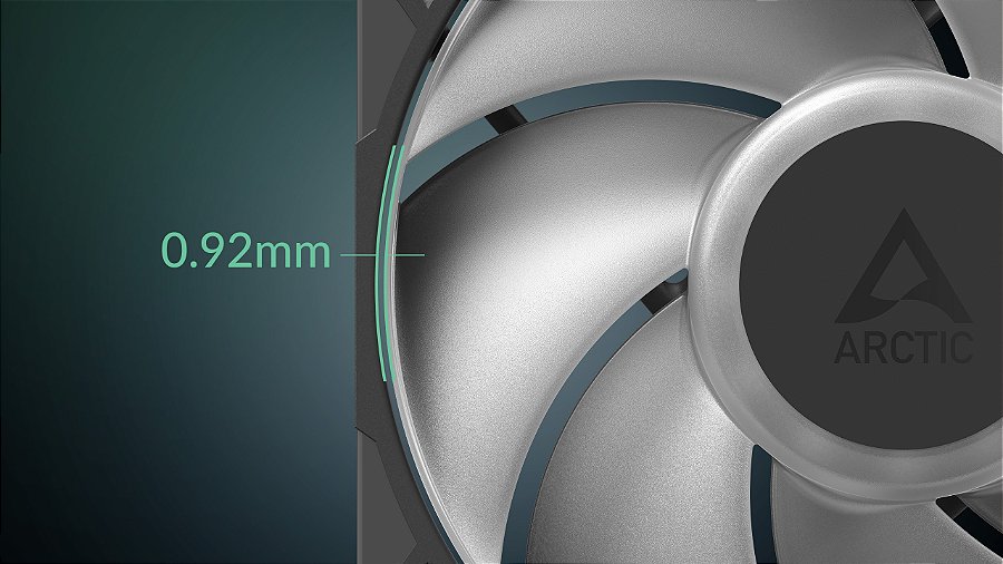 Kit 3x Cooler FAN ARCTIC P14 Pro A-RGB 140mm Preto, ACFAN00320A — Folga mínima para eficiência máxima