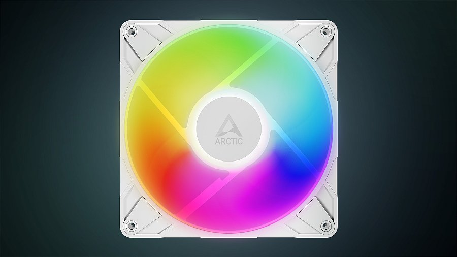 Cooler FAN ARCTIC P14 Pro A-RGB PST PWM 140mm Branco, ACFAN00318A — Desempenho máximo, redefinido