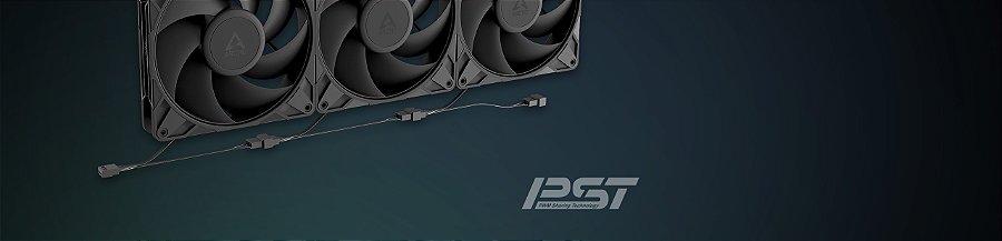 Cooler FAN ARCTIC P14 Pro PST CO PWM 140mm Preto, ACFAN00316A — PST: controle sincronizado por PWM
