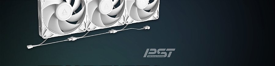 Cooler FAN ARCTIC P14 Pro PST PWM 140mm Branco, ACFAN00317A — PST: controle sincronizado por PWM