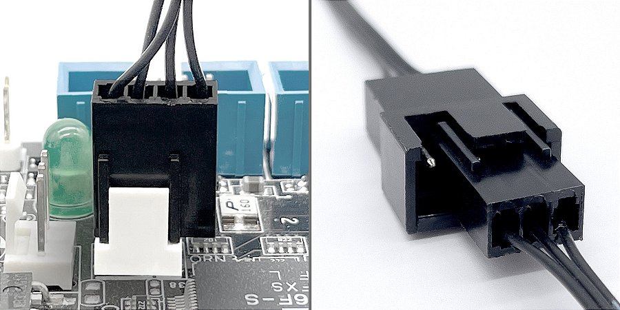 Cabo Slitter para Cooler FAN com 4 Conectores 4-Pin PWM - ARCTIC, ACCBL00007A — Funciona também com ventoinha de 3 pinos