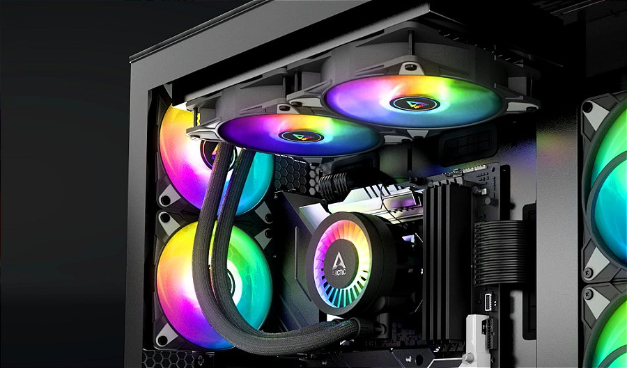 Water Cooler ARCTIC Liquid Freezer III 280mm ARGB Preto Intel/AMD