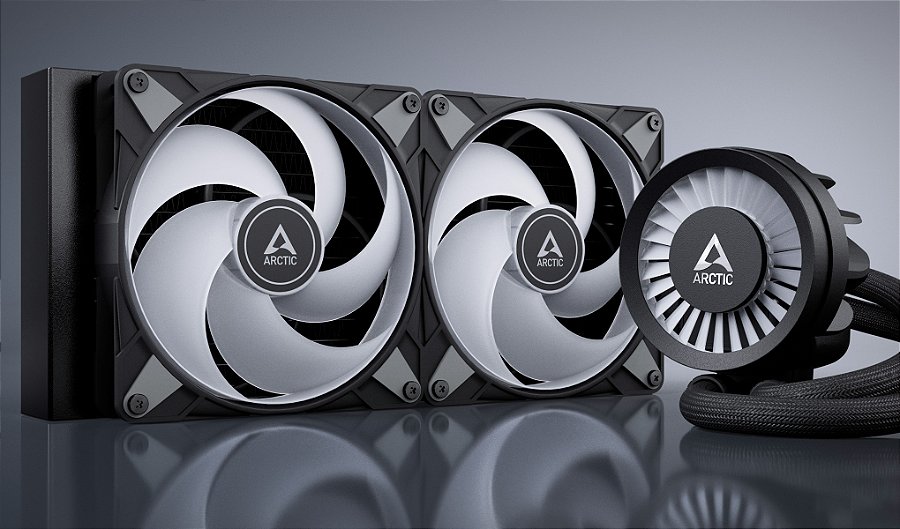 Water Cooler ARCTIC Liquid Freezer III 280mm ARGB Preto Intel/AMD – ACFRE00143A — Alta pressão estática
