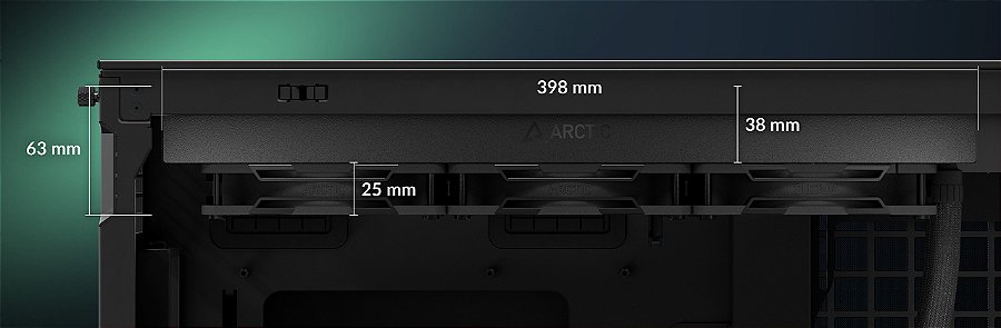Water Cooler Arctic Liquid Freezer III Pro 360mm, Preto Intel/AMD - ACFRE00180A — Atenção à placa-mãe