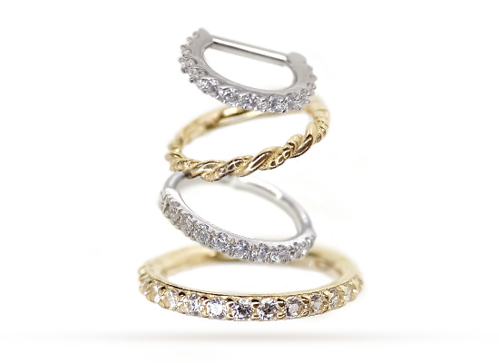 Por que o ouro 14k é ideal para piercing