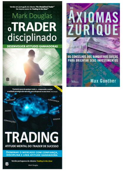 Combo Trader Disciplinado Trading In The Zone Axiomas De Zurique Times Trades Livros E Treinamentos