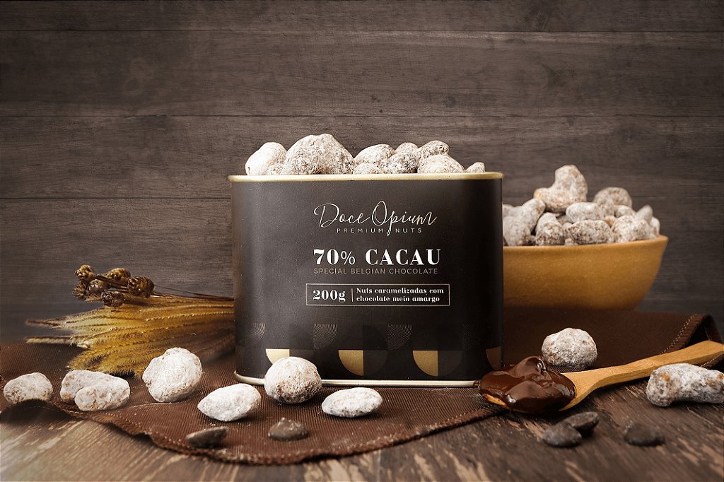 Nuts Special Belgian Chocolate 70% - Doce Opium - Premium Nuts