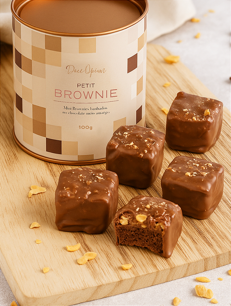 Petit Brownie - Doce Opium - Premium Nuts