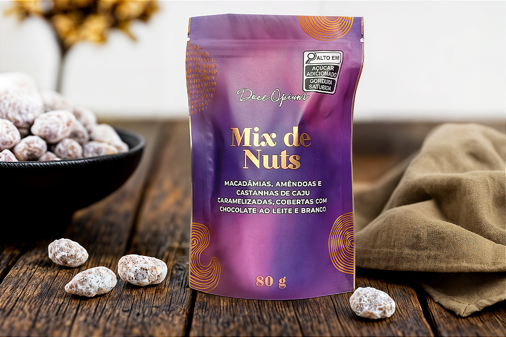 COMPRE 3 E LEVE 4 - Pockets - Doce Opium - Premium Nuts