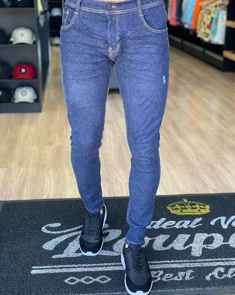 calça jeans degrant masculina