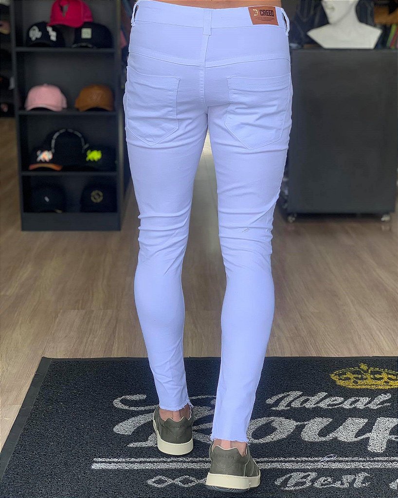 calça sarja jeans