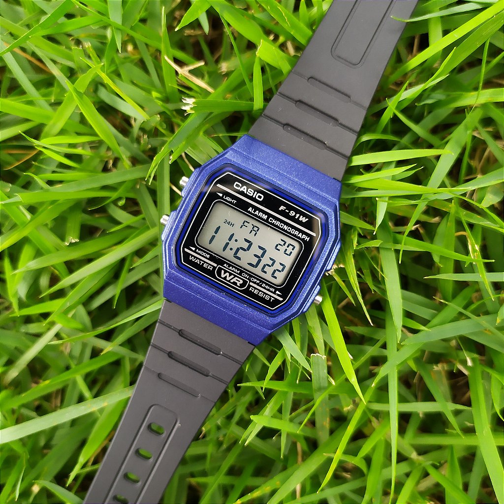 casio f91 verde