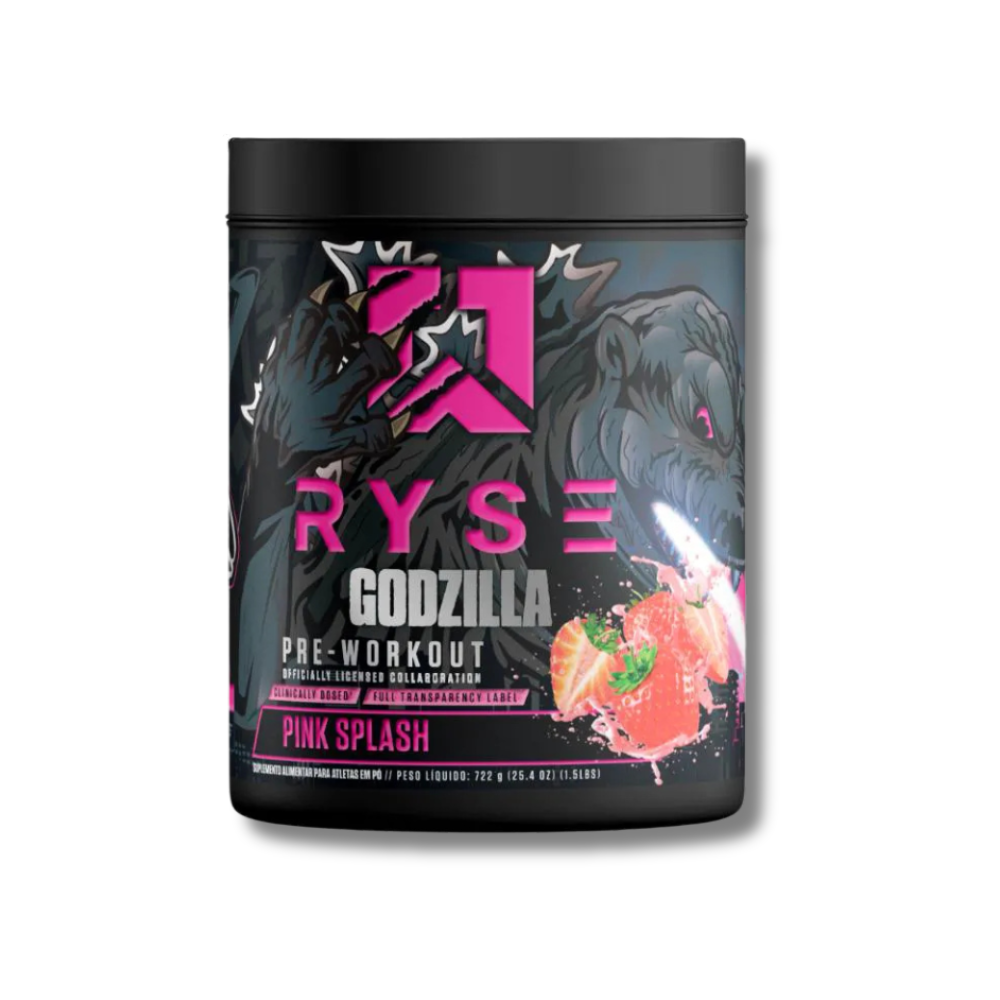 Pre-Treino Godzilla 722g Ryse Supps - Caveira Suplementos