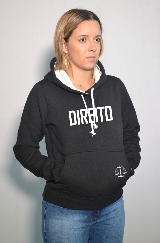 Moletom Direito Feminino Veste CW: A Loja do estudante