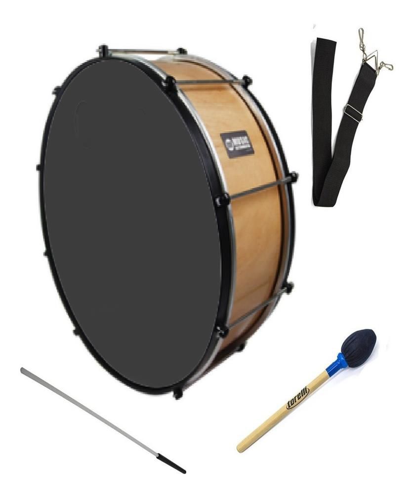 Zabumba Phx 20x18 Napa 372abn + Correia + Baqueta + Bacalhau