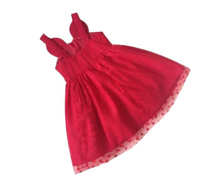 vestido mon sucre vermelho