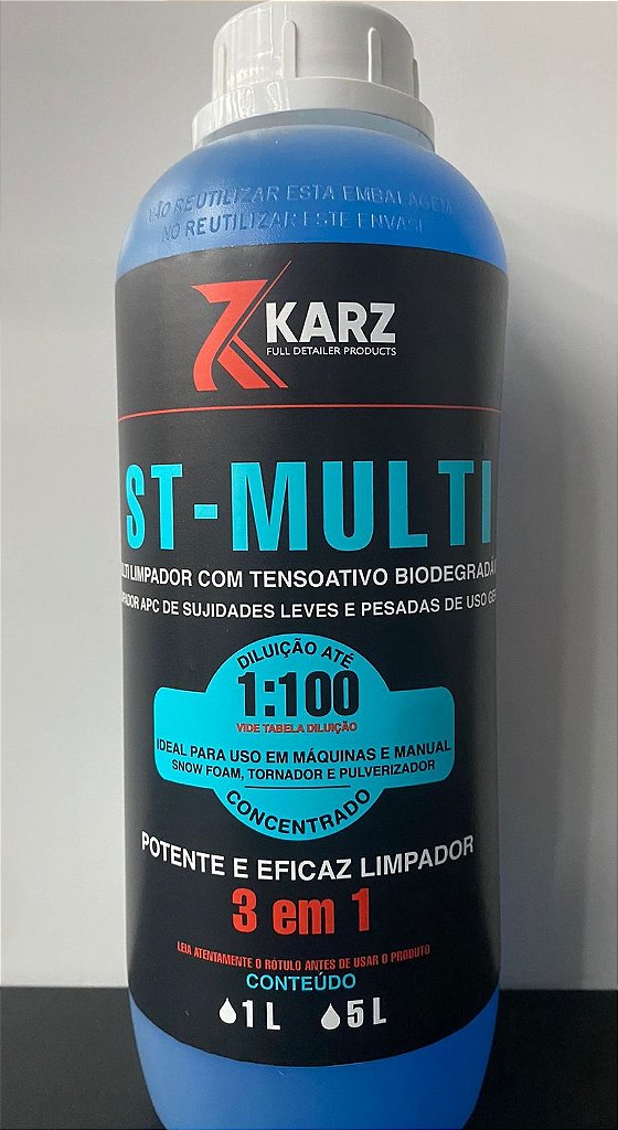 KARZ ST MULTI LIMPADOR - 1L - Megabrill