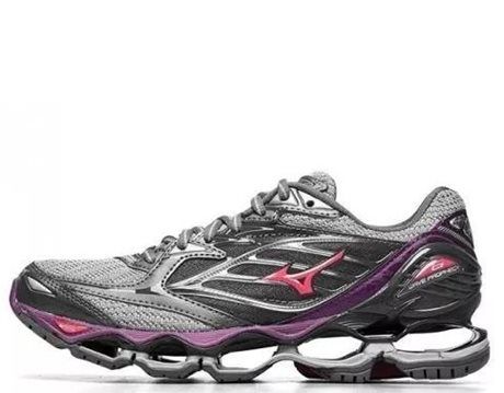 mizuno cinza e roxo