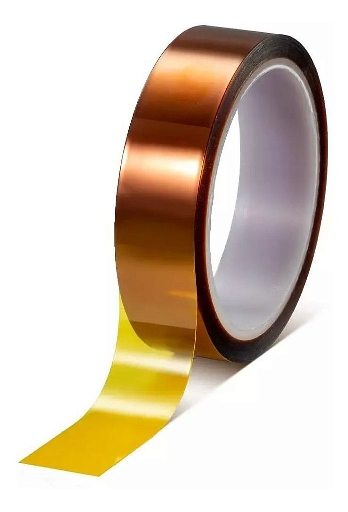 Cinta Kapton 15mm Alta Temperatura Reballing Sublimar X 33m