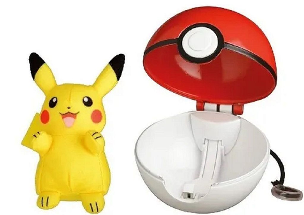 Boneco Pelúcia Pokémon Pikachu - Sunny Brinquedos em Promoção na