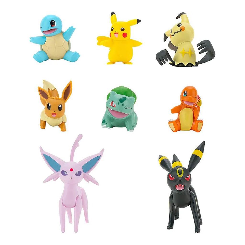 Pokemon Multipack Figuras De Batalha - Sunny Brinquedos - Alves Baby