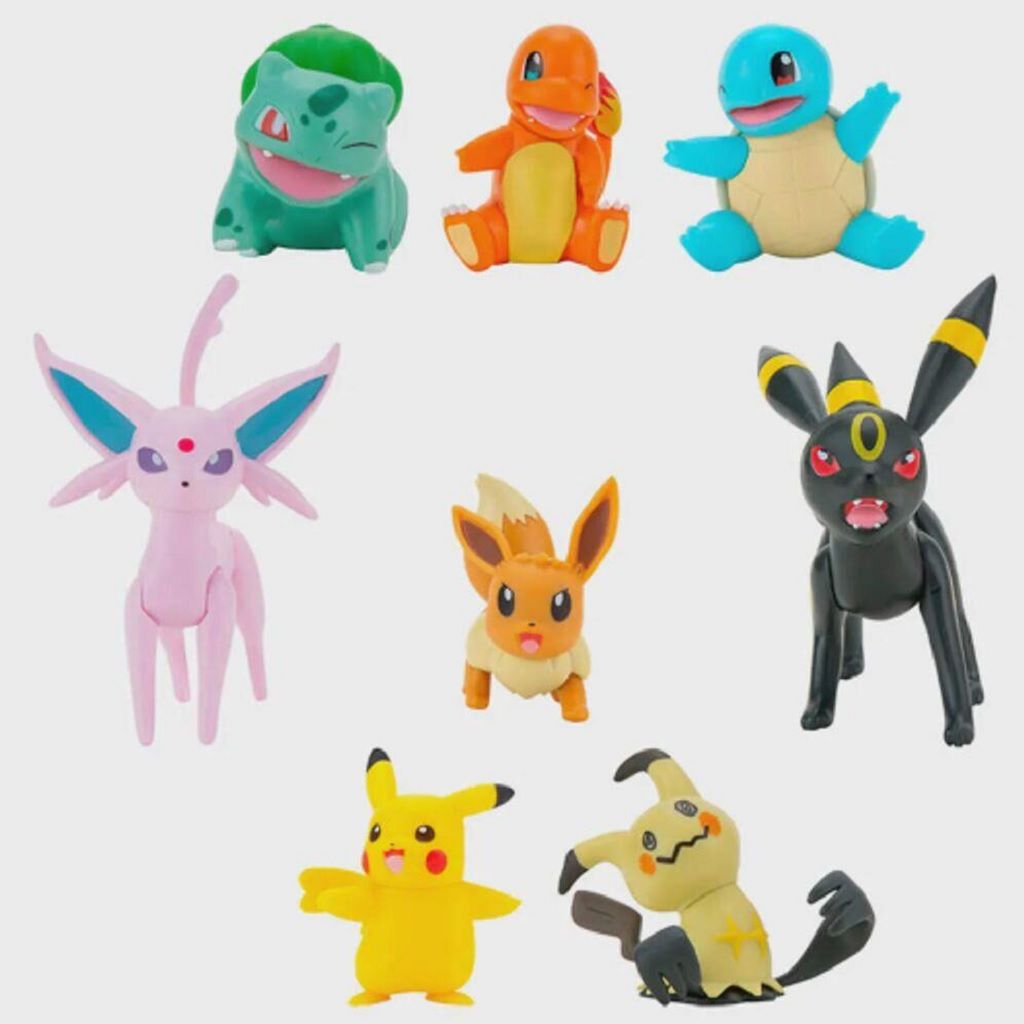 Pokemon Multipack Figuras De Batalha - Sunny Brinquedos - Alves Baby