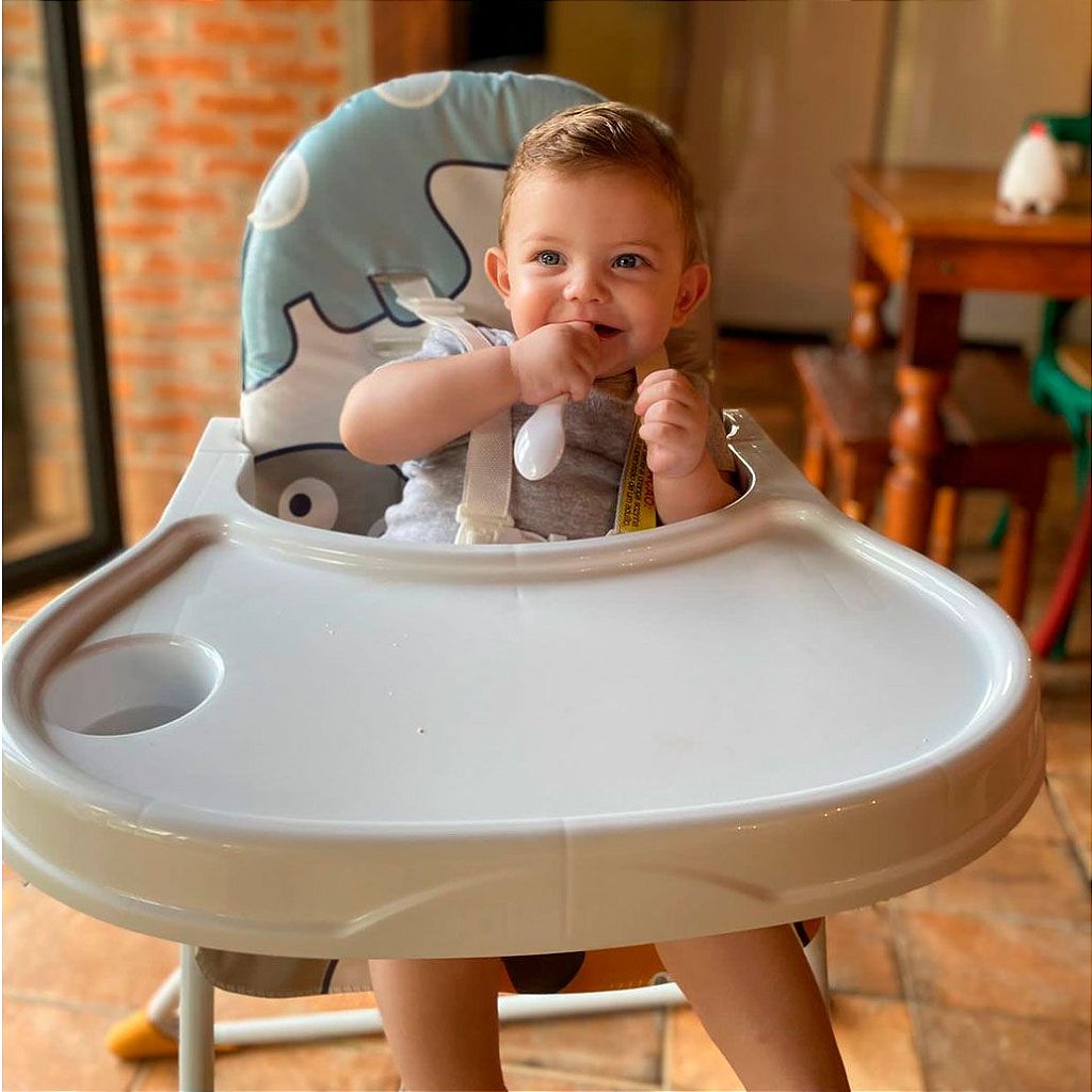 Cadeira Alta De Bebê Para Alimentação Refeição Até 23 Kg Nick Real