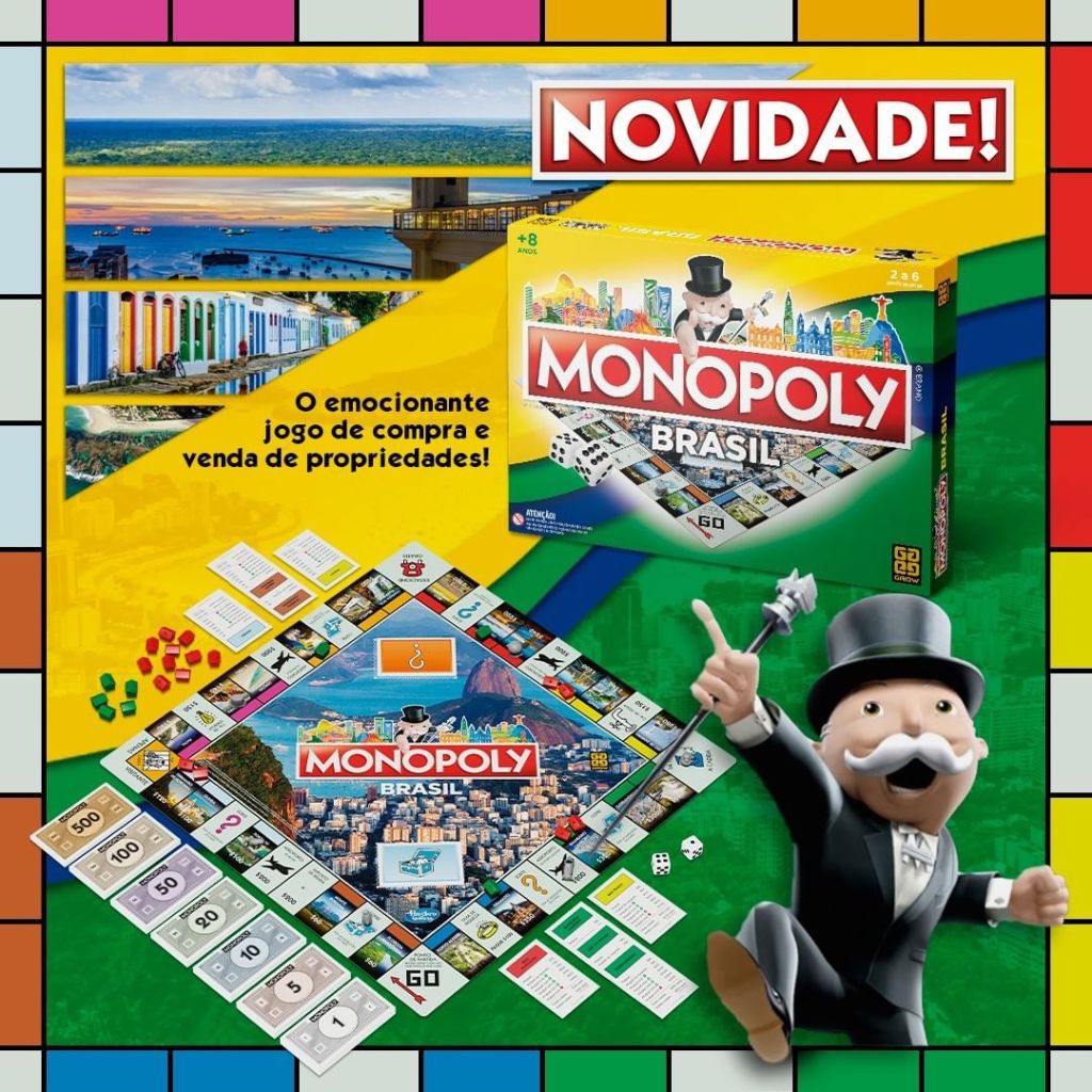 Jogo Monopoly Brasil