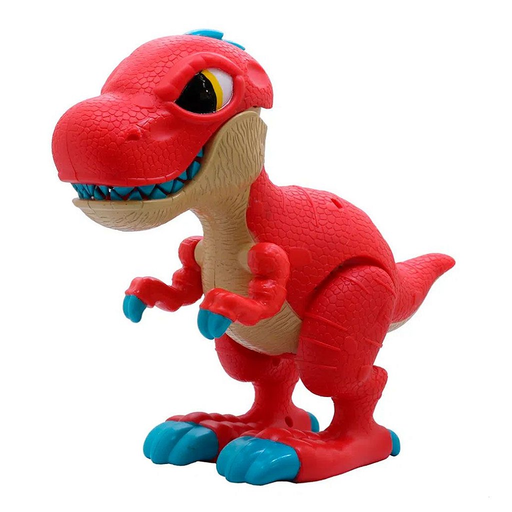 Dinossauro de Brinquedo Tiranossauro Rex - Vermelho