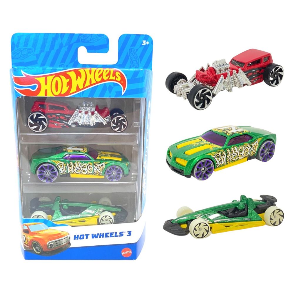 Hot Wheels Kit com 2 Carrinhos - Mattel