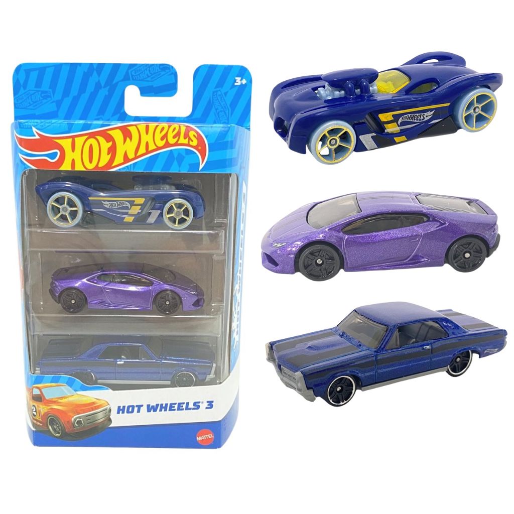 Kit Com 3 Carros Hot Wheels Mattel Original em Promoção na Americanas