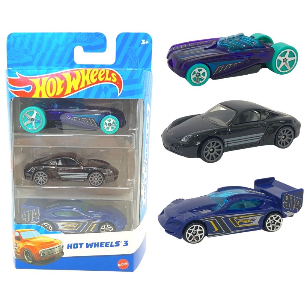 Carrinhos Hot Wheels Sortidos com 6 Unidades - Mattel - Alves Baby