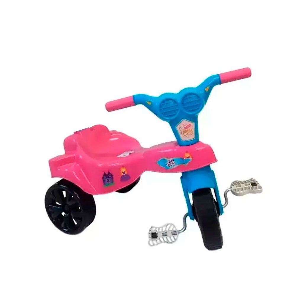 Triciclo Infantil com Empurrador Princesa - Kepler - Boutique Baby