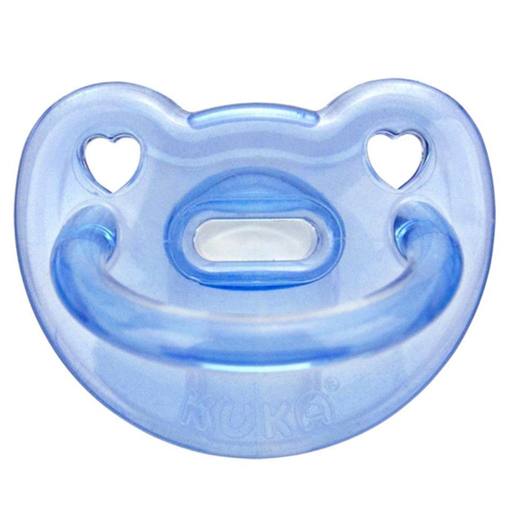 Chupeta Soft Silicone Azul (6+m) Tam 2 - Kuka - Alves Baby