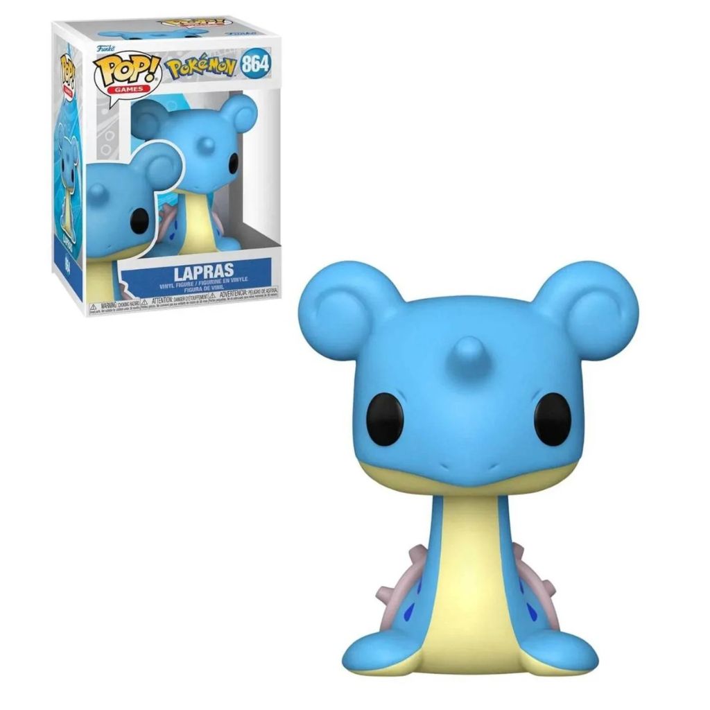 Funko Pop Pokemon Lapras 864 - Oderço - Alves Baby